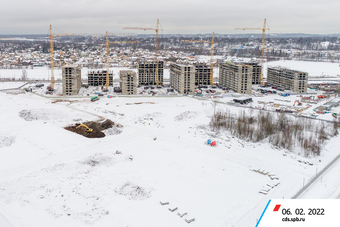 Фотографии хода строительства - Жилой комплекс Parkolovo