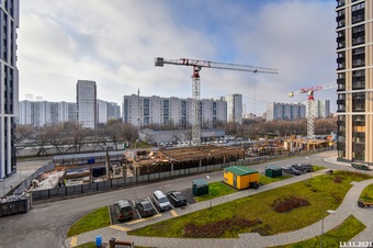 Фотографии хода строительства - ЖК "Октябрьское поле"