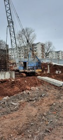 Фотографии хода строительства - Дом Героев Гагарин
