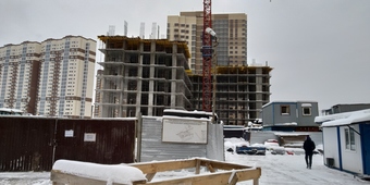 Фотографии хода строительства - Наименование жилого комплекса: микрорайон «Центральный».