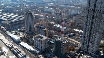 Фотографии хода строительства - "Павелецкая Сити"