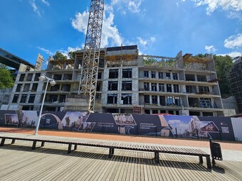 Фотографии хода строительства - PROMENADE