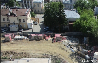 Фотографии хода строительства - "Александровский сад"