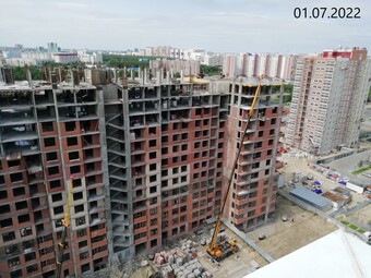 Фотографии хода строительства - Квартал "Булгаков"