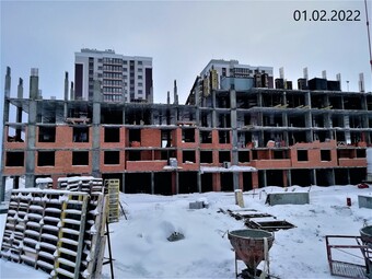 Фотографии хода строительства - Квартал "Булгаков"