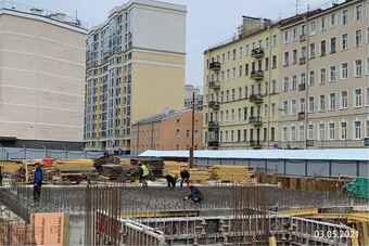 Фотографии хода строительства - Moskovsky Avenir