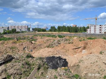 Фотографии хода строительства - ЖК"Панорама в Славном"