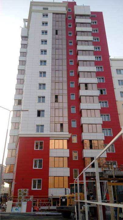 «Многоквартирный жилой дом с нежилыми помещениями (1-7) в квартале 203 г. Якутска» фото