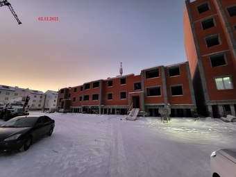Фото хода строительства - Многоквартирные жилые дома в границах улиц Павлова Патрикеева в г.Салехард ЯНАО-2этап строительства