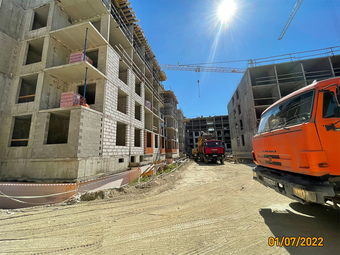 Фотографии хода строительства - ЖК Югтаун квартал Греция
