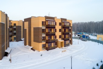 Фото хода строительства - Жилой дом является зданием строящегося и проектируемого жилого комплекса «Бавария». Он может рекламироваться и упоминаться в рекламных целях в составе