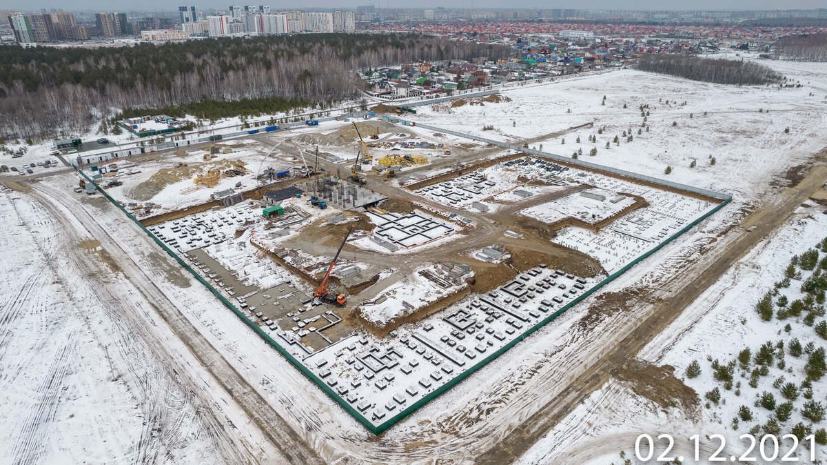 Гранд квартал тюмень. Динамика строительства школ. 2 Очереди.