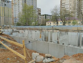 Фотографии хода строительства - Жилые кварталы "Северное сияние"