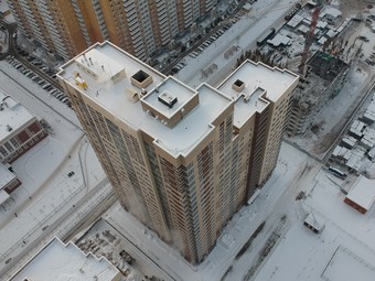 Фото хода строительства - Наименование жилого комплекса: микрорайон «Центральный».