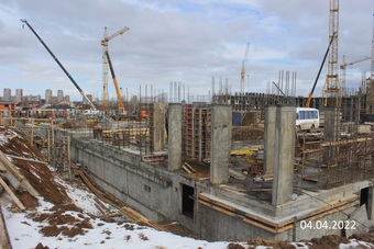 Фотографии хода строительства - Жилой комплекс "Новая Кузнечиха"