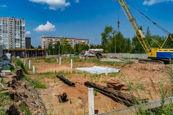 Фотографии хода строительства - Кварталы ARTNOVA дом К1.2