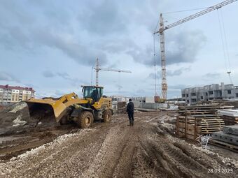 Фотографии хода строительства - ЖК "Держава в Славном"