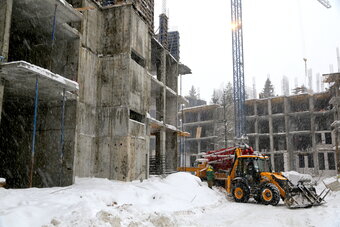 Фотографии хода строительства - Смарт квартал "Лесная Отрада" (Кварталы Отрада)