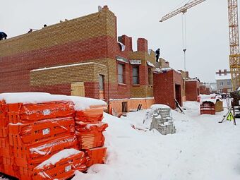 Фотографии хода строительства - Клубный дом "Зареченский Посад"