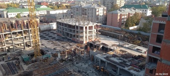 Фотографии хода строительства - Концепт-комплекс бизнес-класса "Максат"