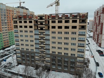 Фотографии хода строительства - Жилой комплекс "Скобелев"