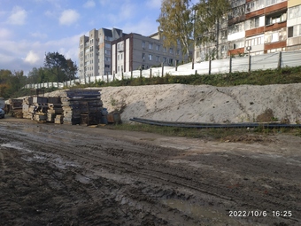Фотографии хода строительства - NEXT на Площади Партизан