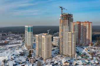 Фотографии хода строительства - ЖК "Бирюзовая жемчужина-2"