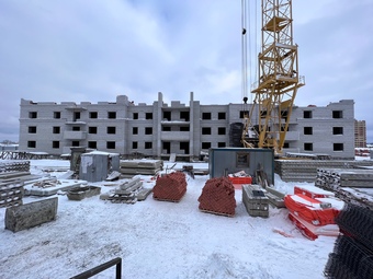 Фото хода строительства - Жилой дом №22 по генплану III Южного жилого района по ул.Маршала Конева в г.Вологде