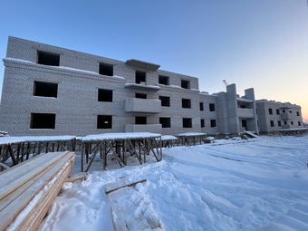 Фото хода строительства - Жилой дом №22 по генплану III Южного жилого района по ул.Маршала Конева в г.Вологде