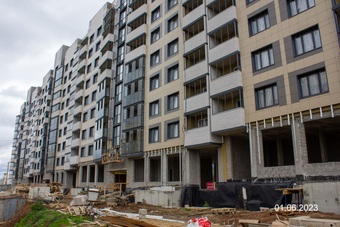 Фотографии хода строительства - Позиция 3 микрорайона 2 района ул.Б.Хмельницкого г.Чебоксары