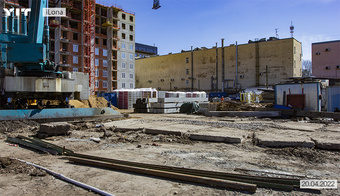 Фотографии хода строительства - Жилой комплекс "ILona" этап 2