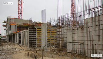 Фотографии хода строительства - Жилой комплекс "ILona" этап 2