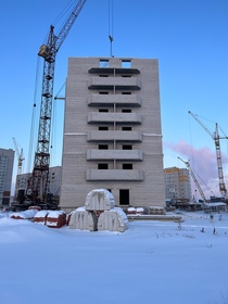 Фото хода строительства - Жилой дом №20 по генплану III Южного жилого района по ул.Маршала Конева в г.Вологде