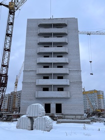 Фото хода строительства - Жилой дом №20 по генплану III Южного жилого района по ул.Маршала Конева в г.Вологде