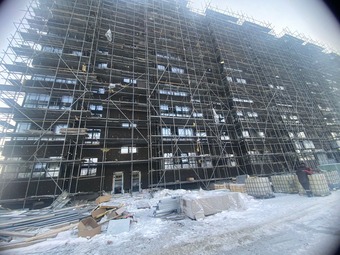 Фотографии хода строительства - Жилой комплекс Green Palace Фархутдинова