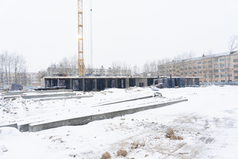 Фотографии хода строительства - ЖК Аквилон OSTROV