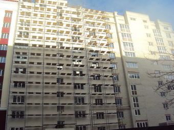 Фотографии хода строительства - Комплекс многоквартирных жилых домов с нежилыми помещениями надземно-подземным паркингом в г.Рязани 205 квартал (за ТД "Барс")