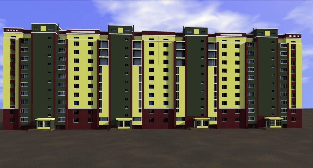 Комплекс многоквартирных жилых домов с нежилыми помещениями надземно-подземным паркингом в г.Рязани 205 квартал (за ТД "Барс") фото