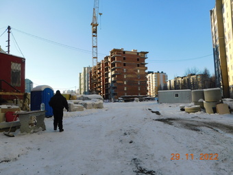 Фото хода строительства - Жилой комплекс "Радуга"
