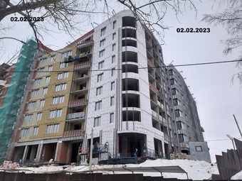 Фото хода строительства - Жилой дом №1 жилого комплекса "Алтын Яр"