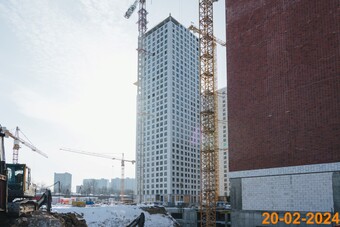 Фотографии хода строительства - Жилой Комплекс"Кольская 8"