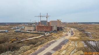 Фотографии хода строительства - Таллинский парк
