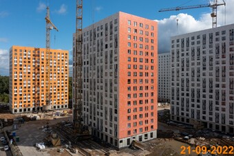 Фотографии хода строительства - Жилой комплекс "Бутово Парк 2"