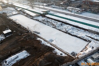 Фотографии хода строительства - Жилой комплекс "Волжский парк"