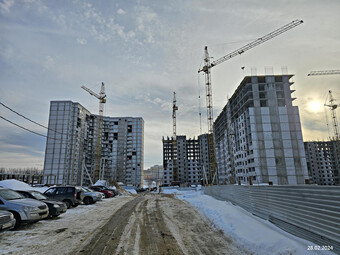 Фотографии хода строительства - ЖК "Смоленская 3а"