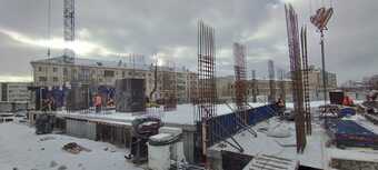 Фотографии хода строительства - Резиденция МОН на Чернышевского