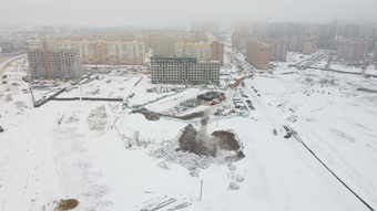 Фото хода строительства - ЖК "Зимний сад"