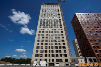 Фотографии хода строительства - Жилой комплекс "Митинский лес"