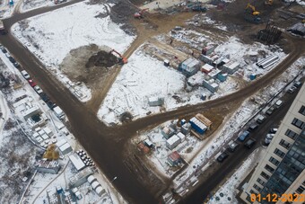 Фотографии хода строительства - Жилой комплекс "Митинский лес"