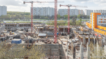 Фото хода строительства - МФК Варшавские ворота